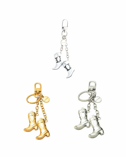 LW - Boots Bag Charm - Rustler Gold