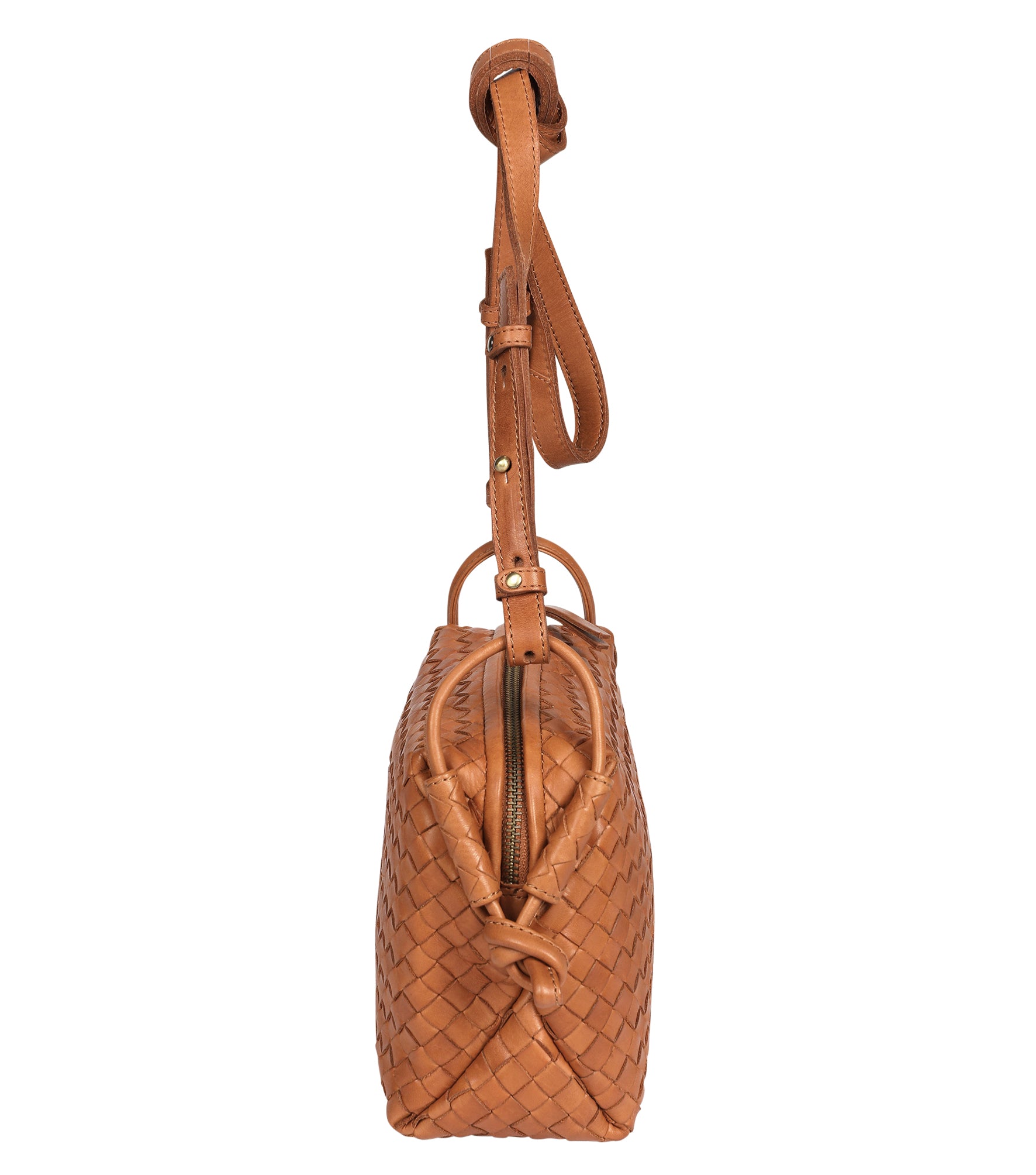 Leather Cross Body –Tan