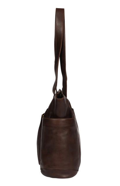 Ladies Leather Business Tote 