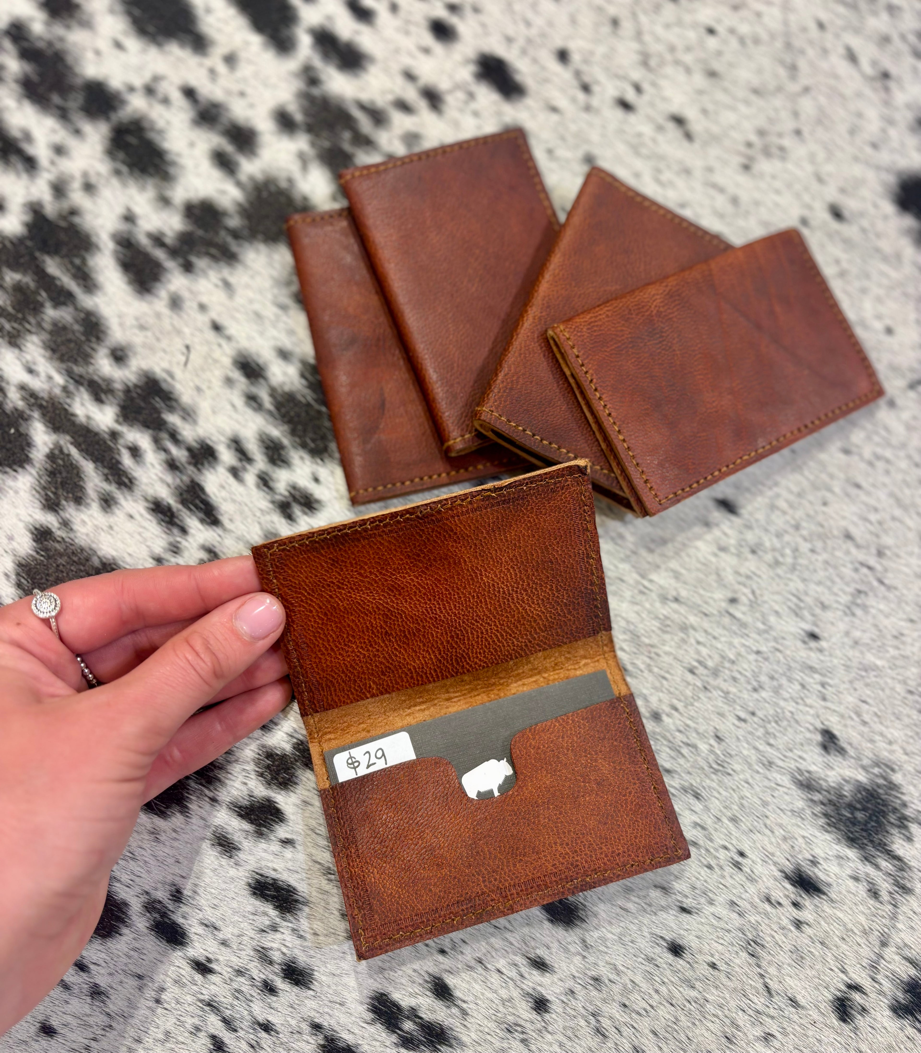 Leather Business cardholder 