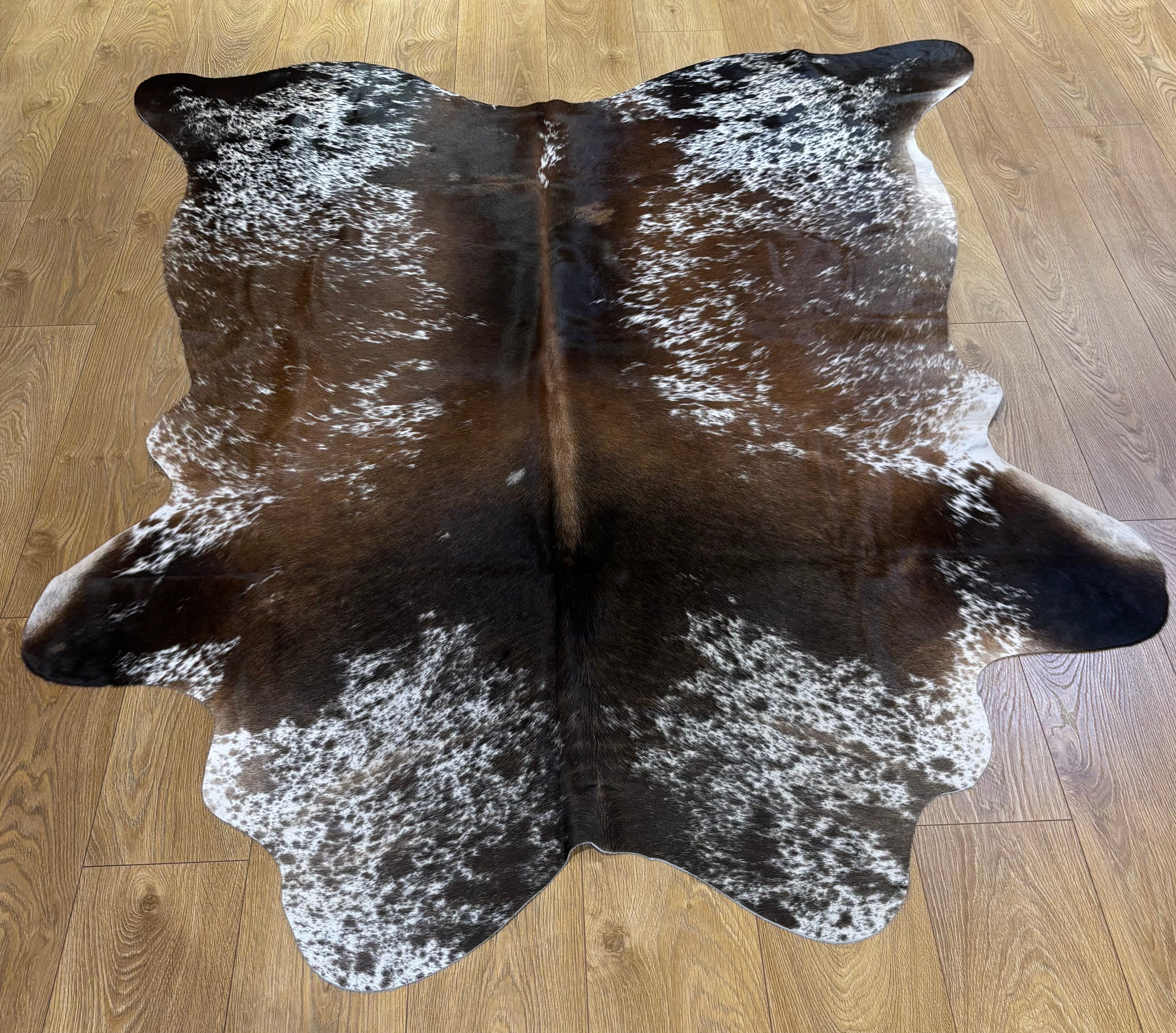 SOLD phone order : Cow Hide Rug 