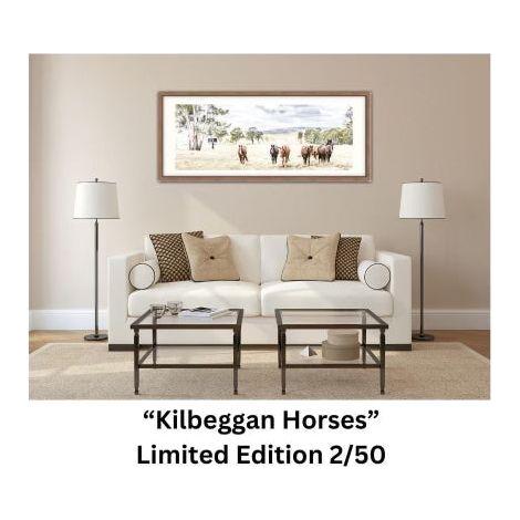 SOLD AVAILABLE TO ORDER “Kilbeggan Horses” Limited Edition /50E