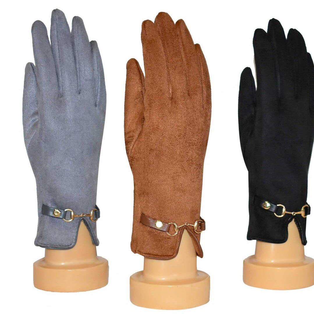 Grey: Belt Gloves