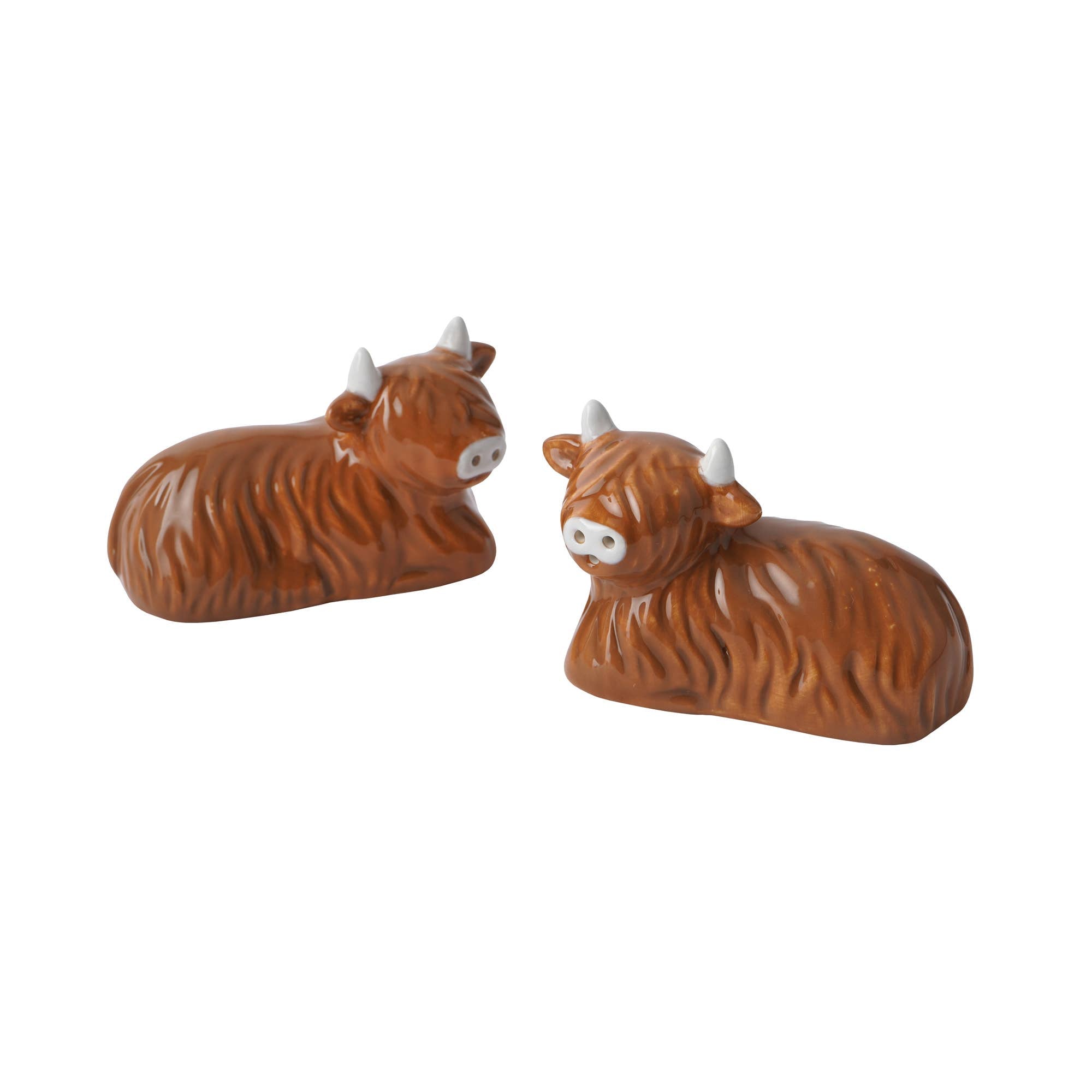 Bramble Farm Highland Cow salt &amp; pepper set