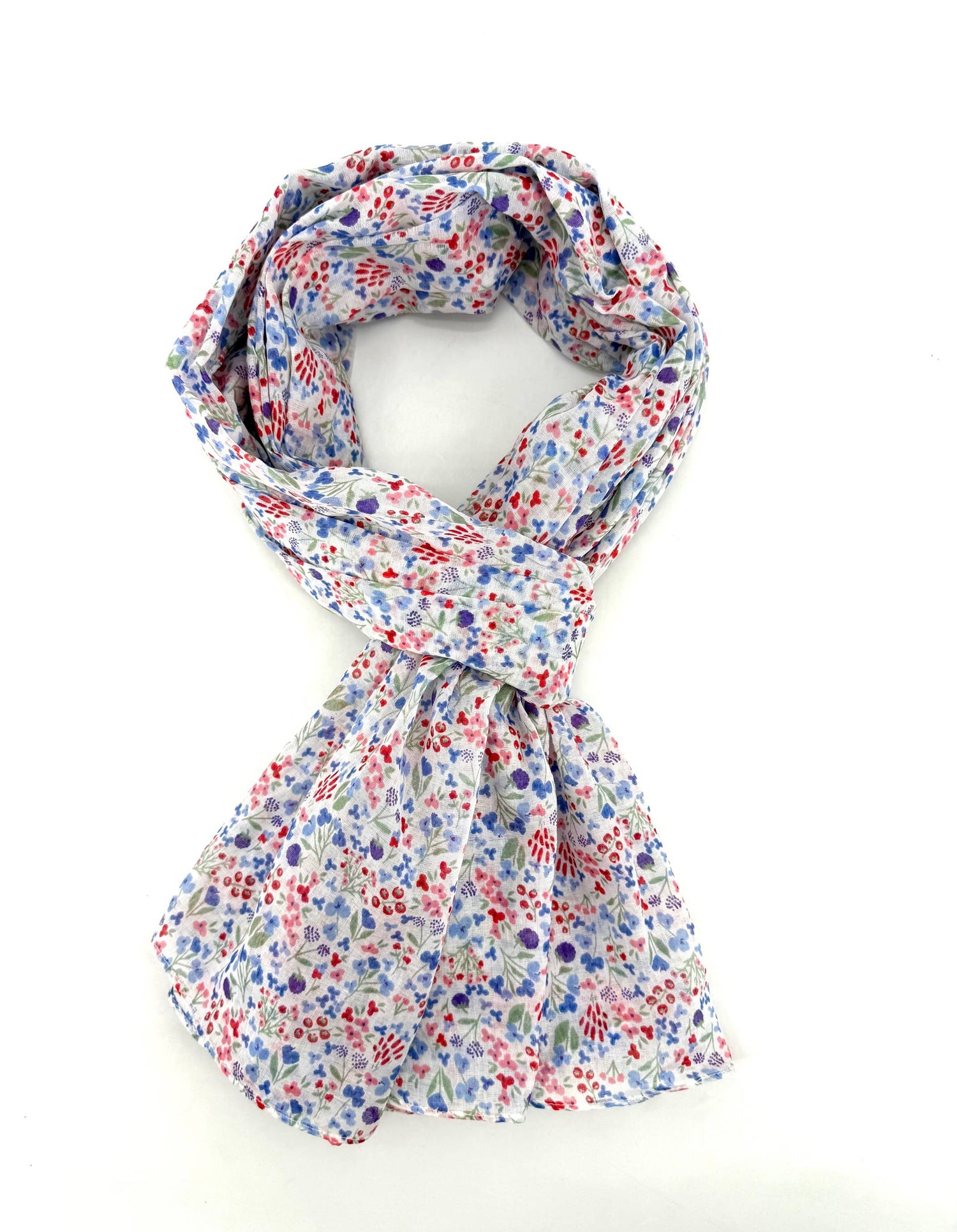 Liberty-print scarf 100% Indian cotton - Pareo - 5