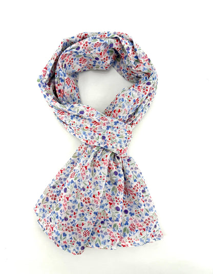 Liberty-print scarf 100% Indian cotton - Pareo - 5