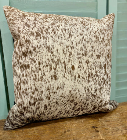 Hide and leather Cushion 