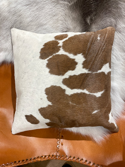 Hide and leather Cushion 