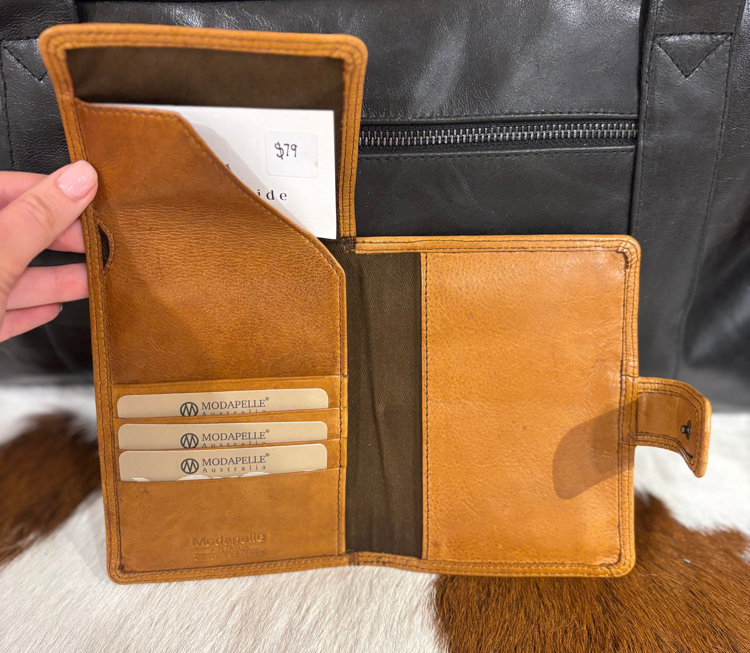 Leather Passport cover 