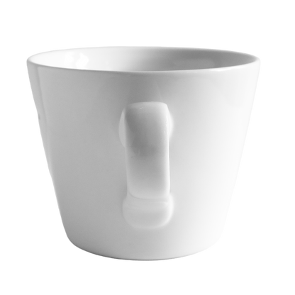 Word Bucket Mug - Legend (Hand Embossed Red Text)