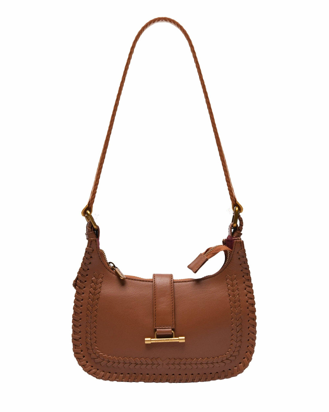 Dannia Medium Purse - Saddle Brown