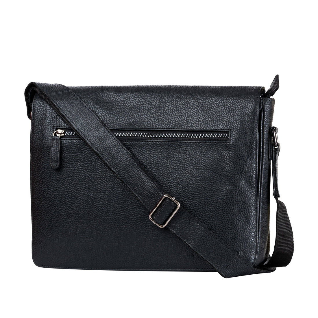 Leather Laptop Bag Berlin - Black GW588BLK