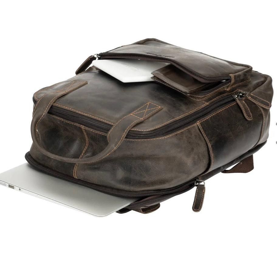 Leather Backpack 