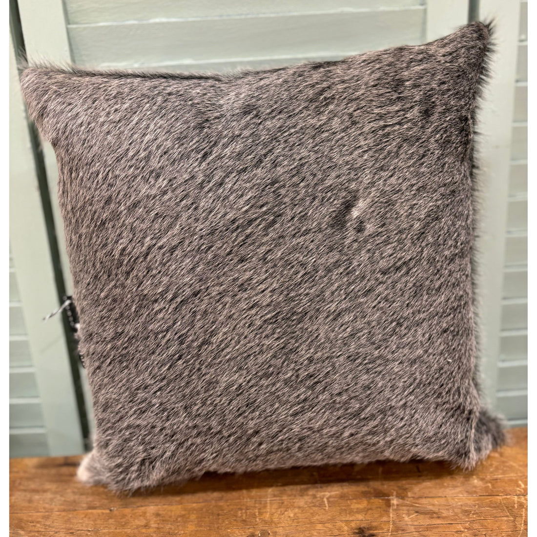 Hide and leather Cushion