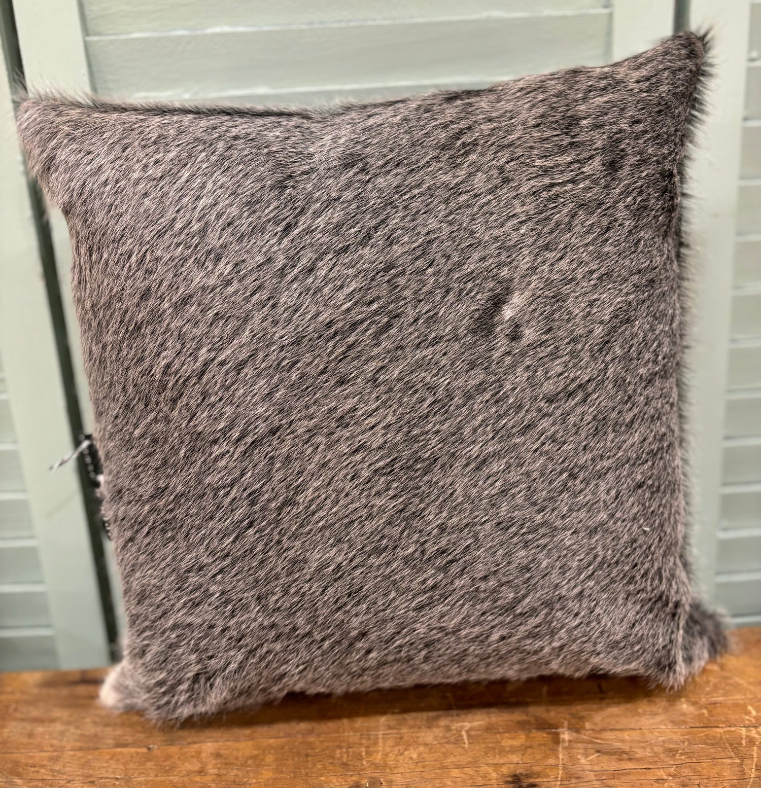 Hide and leather Cushion 