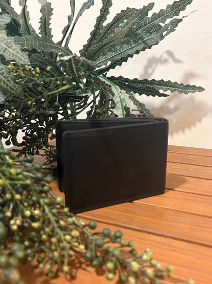 Plain Leather Wallet 