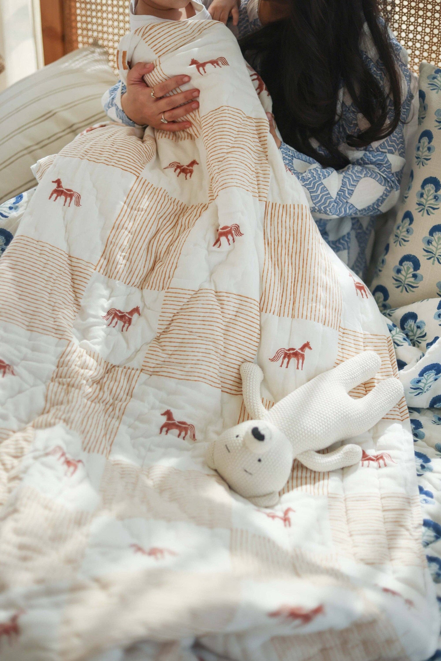 Pony Tales Baby Quilt Blanket