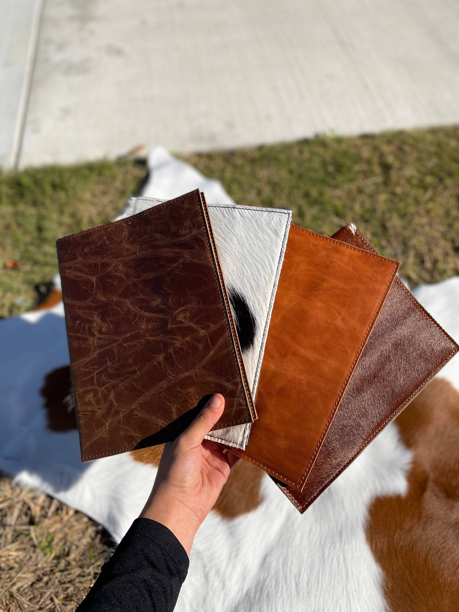 Book Cover Cowhide