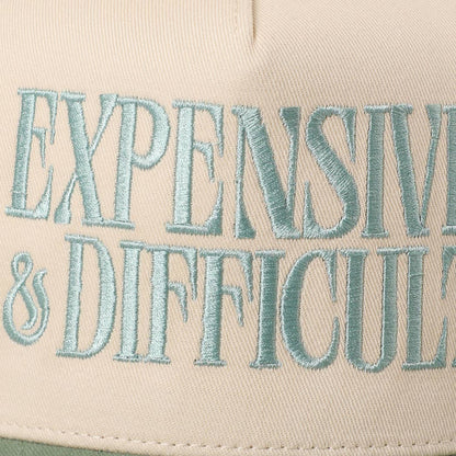 PINK EXPENSIVE and DIFFICULT Embroidered Trucker Hat