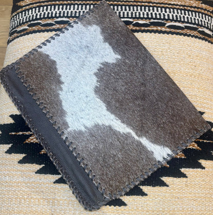 Genuine Cow Hide Book Cover