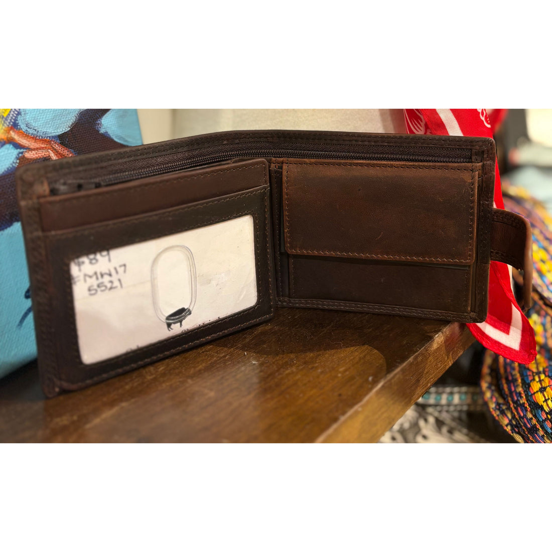 Plain Leather Wallet