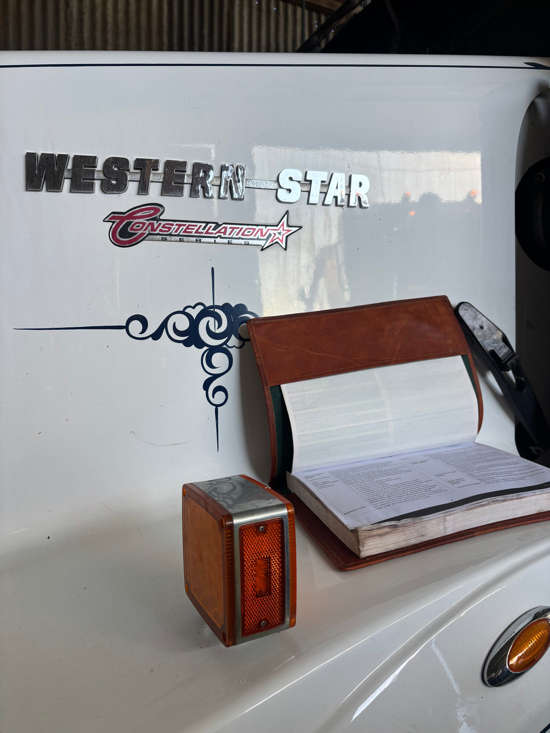 Truck Log Book Cover