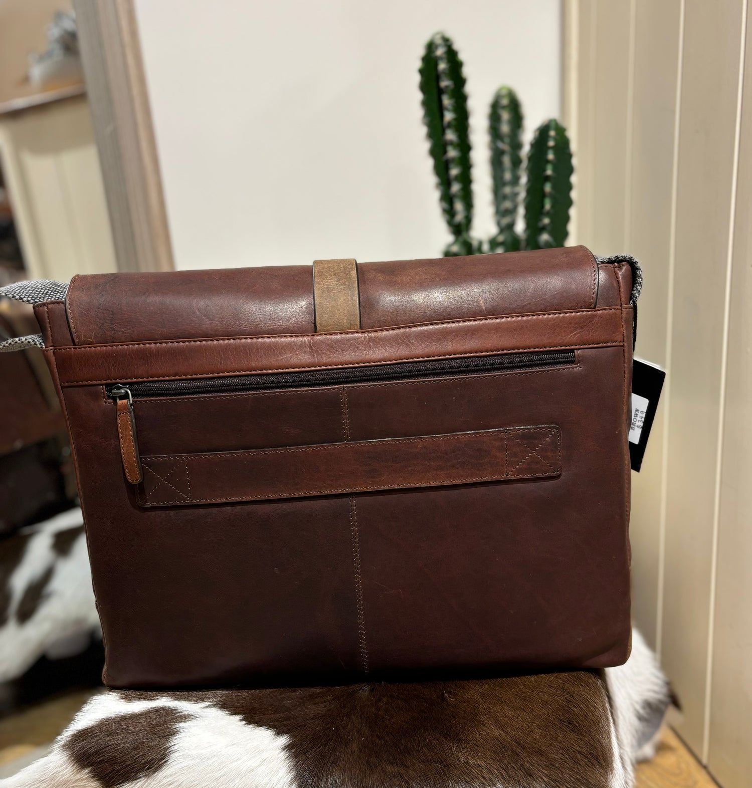 Men’s Vintage Leather Satchel 