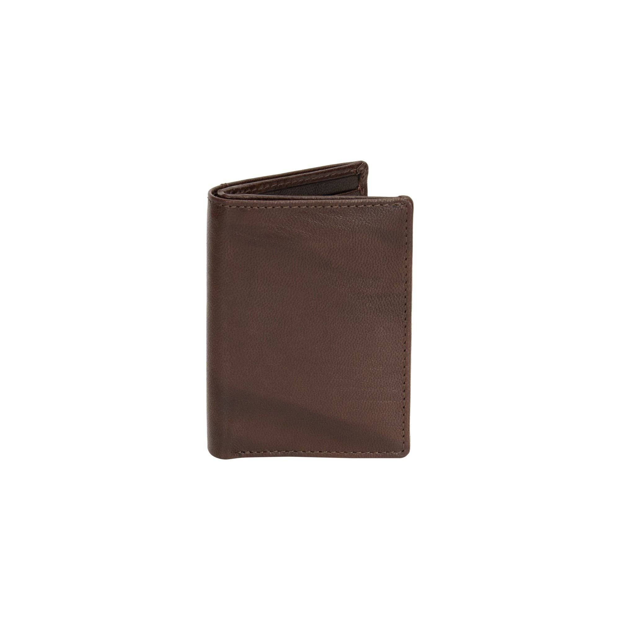 Credit Debit Leather Card Holder Freya - GW8001BRN