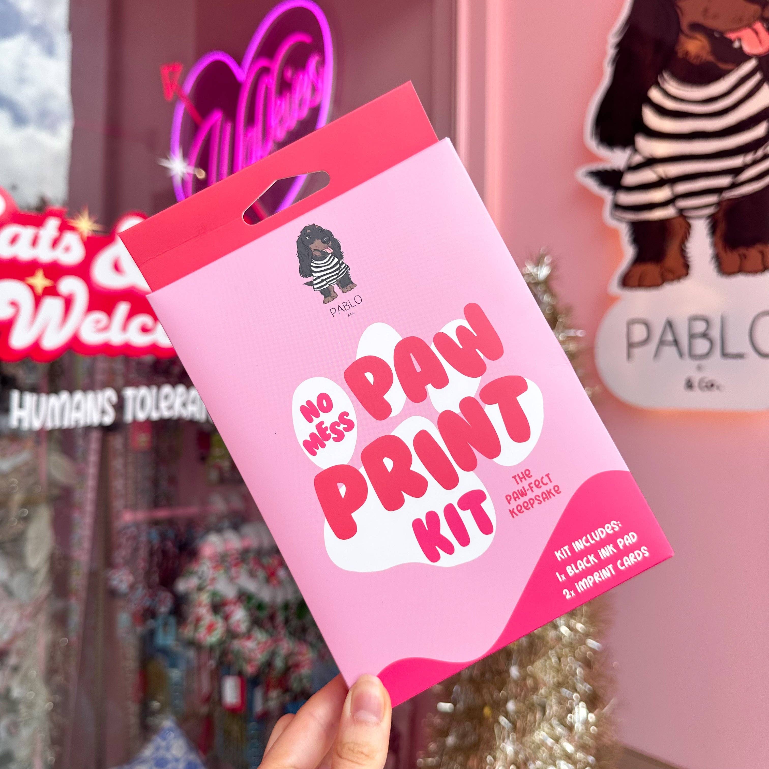No Mess Dog Paw Print Kit By Pablo &amp; Co.