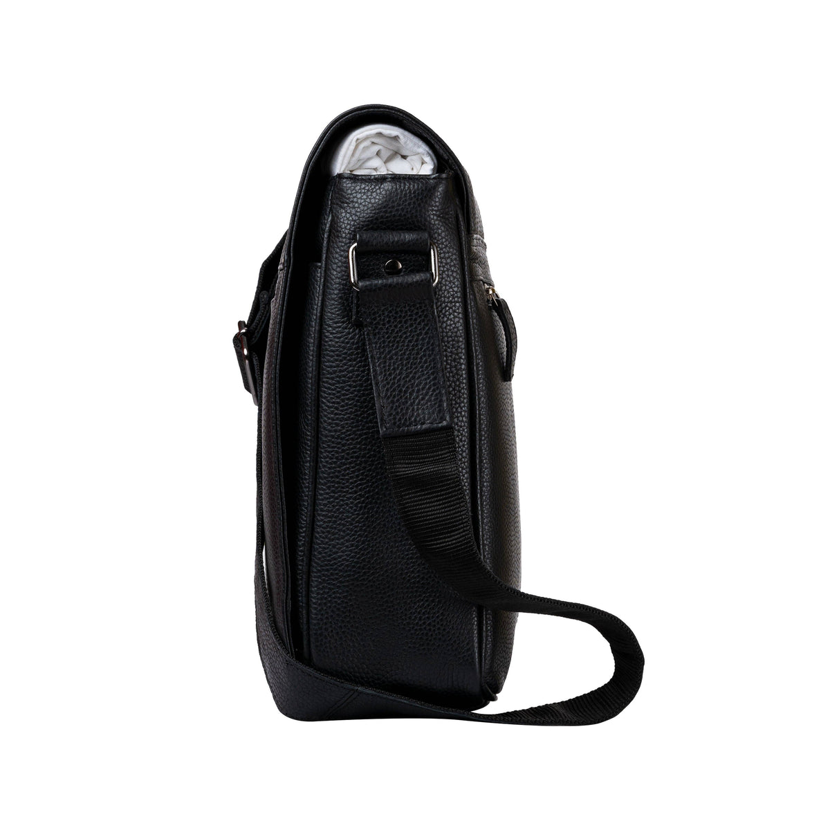 Leather Laptop Bag Berlin - Black GW588BLK