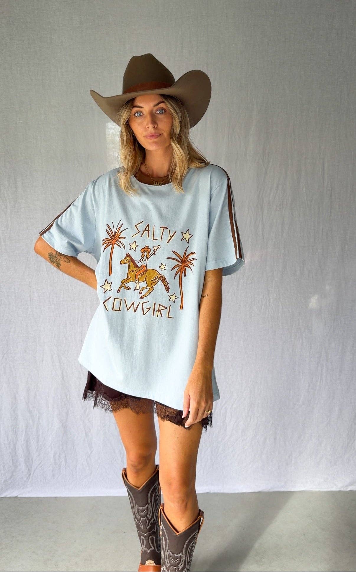 Salty Cowgirl Tee