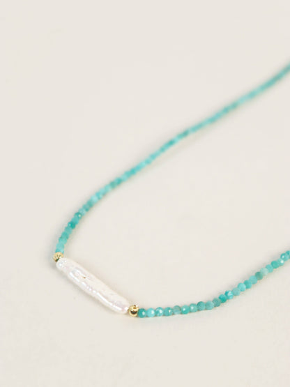 Sandara Pearl Beaded Necklace