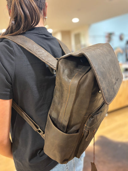 Leather Vintage Backpack 