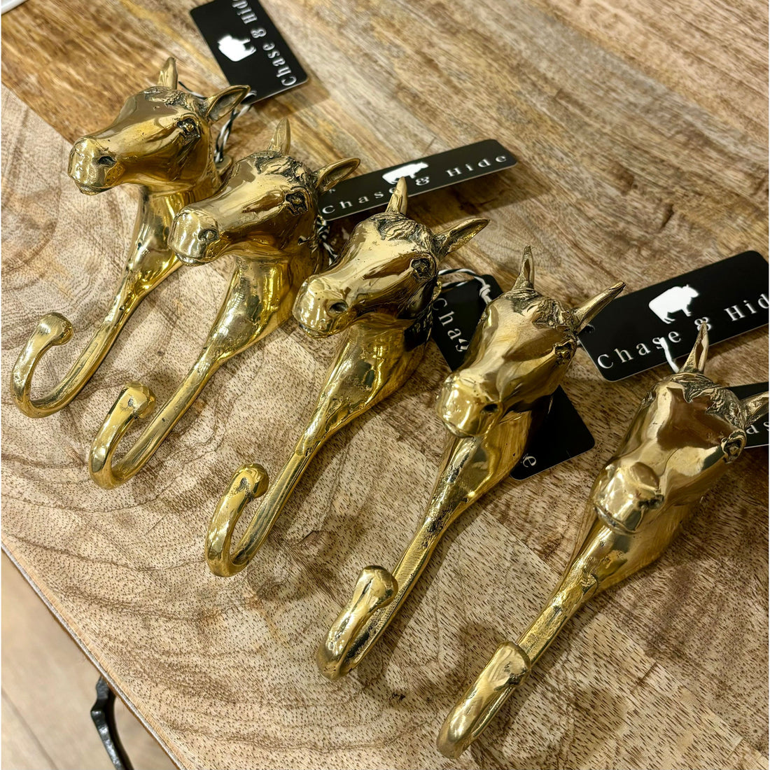 Brass Horse Hook