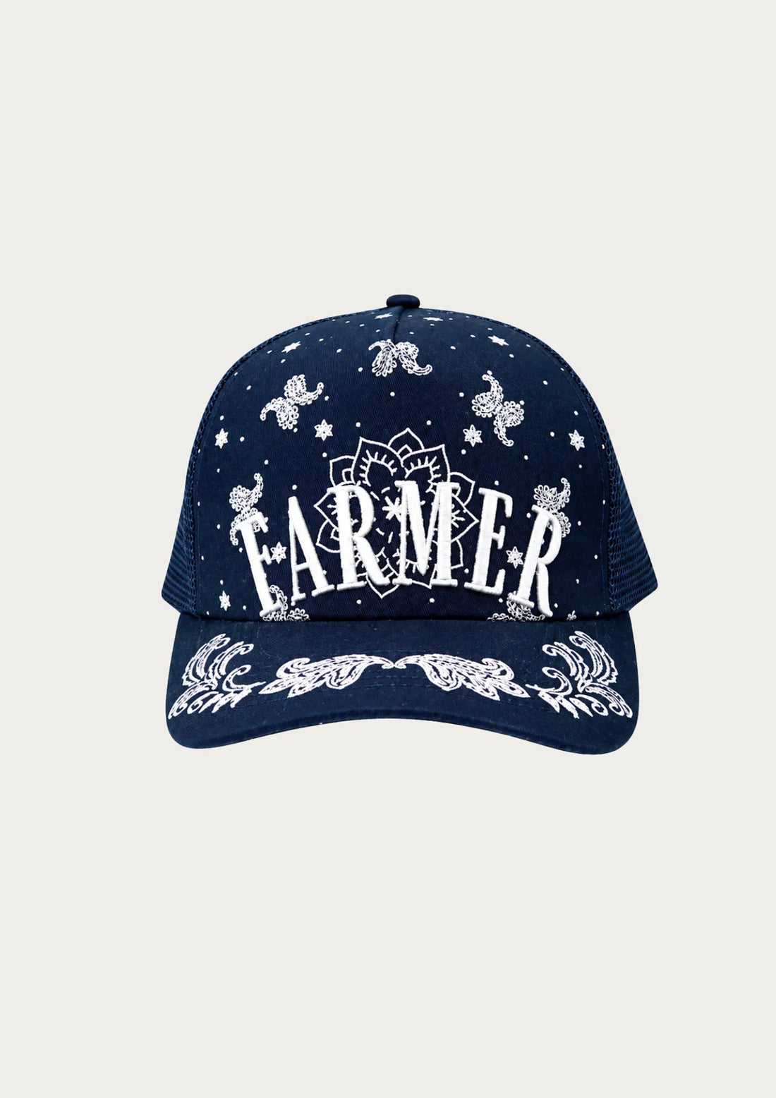 Pre Order NAVY BANDANA TRUCKER