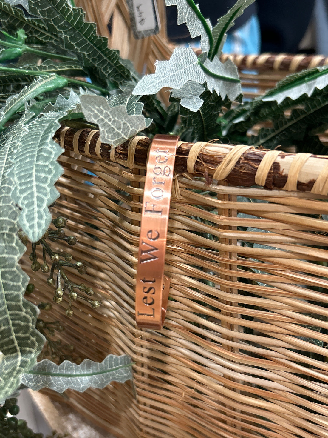 ‘Lest we Forget’ Copper Band 