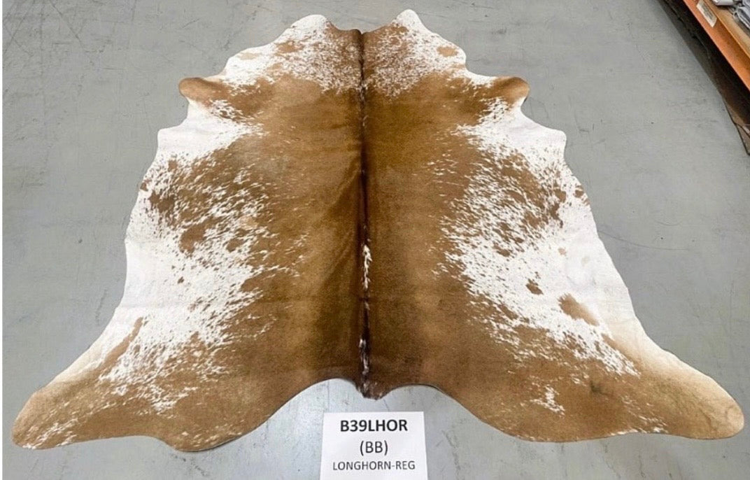 SOLD Cow Hide Rug 