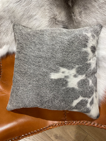 Hide and leather Cushion 