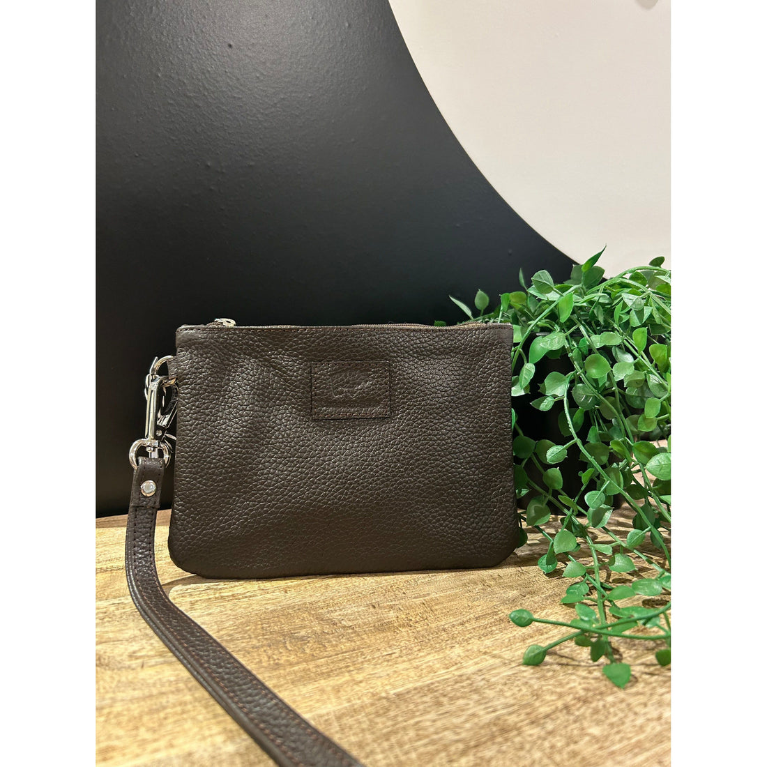 Midi Dark Chocolate Clutch