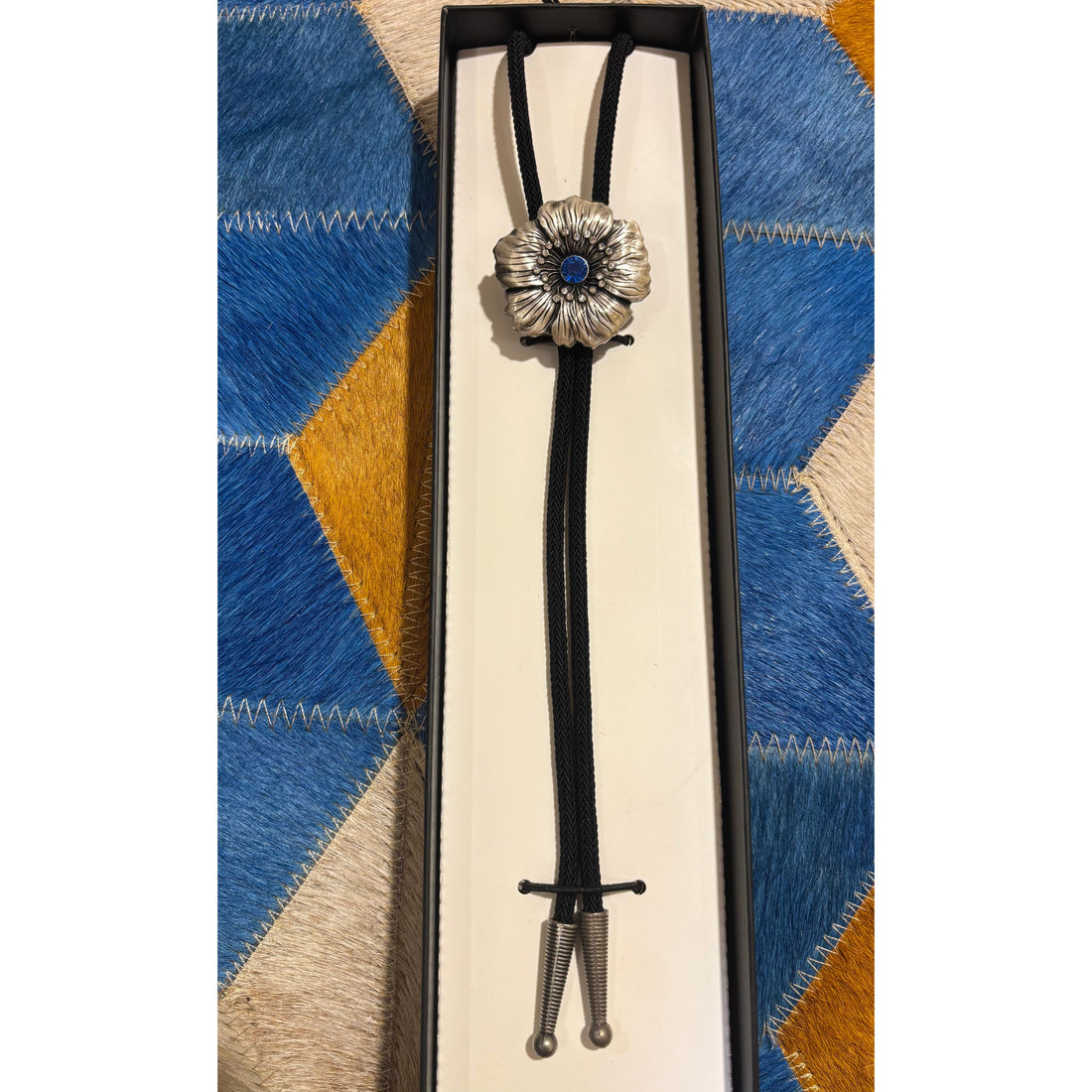 Flower Bolo Tie