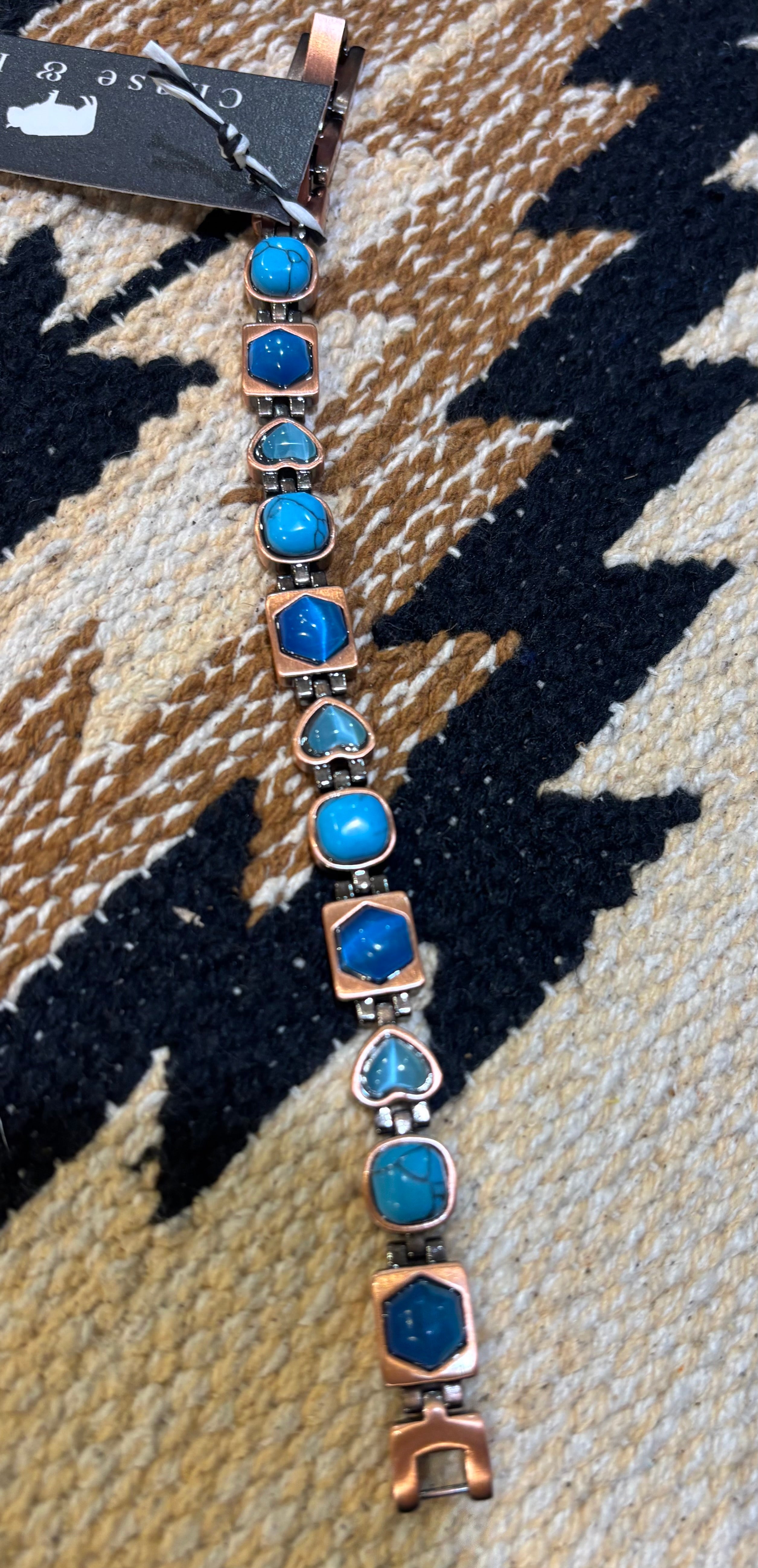 Turquoise Copper Bracelet 