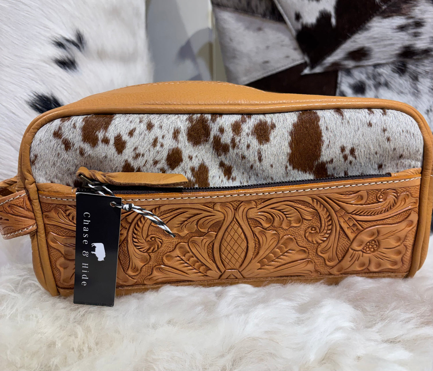Tooled Toiletry Bag 