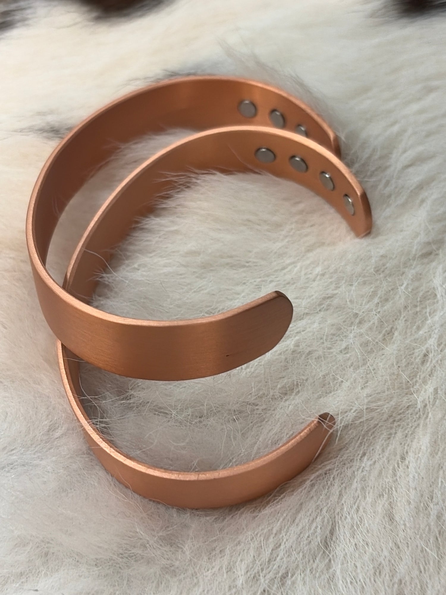 Extra Large Copper Band Plain  