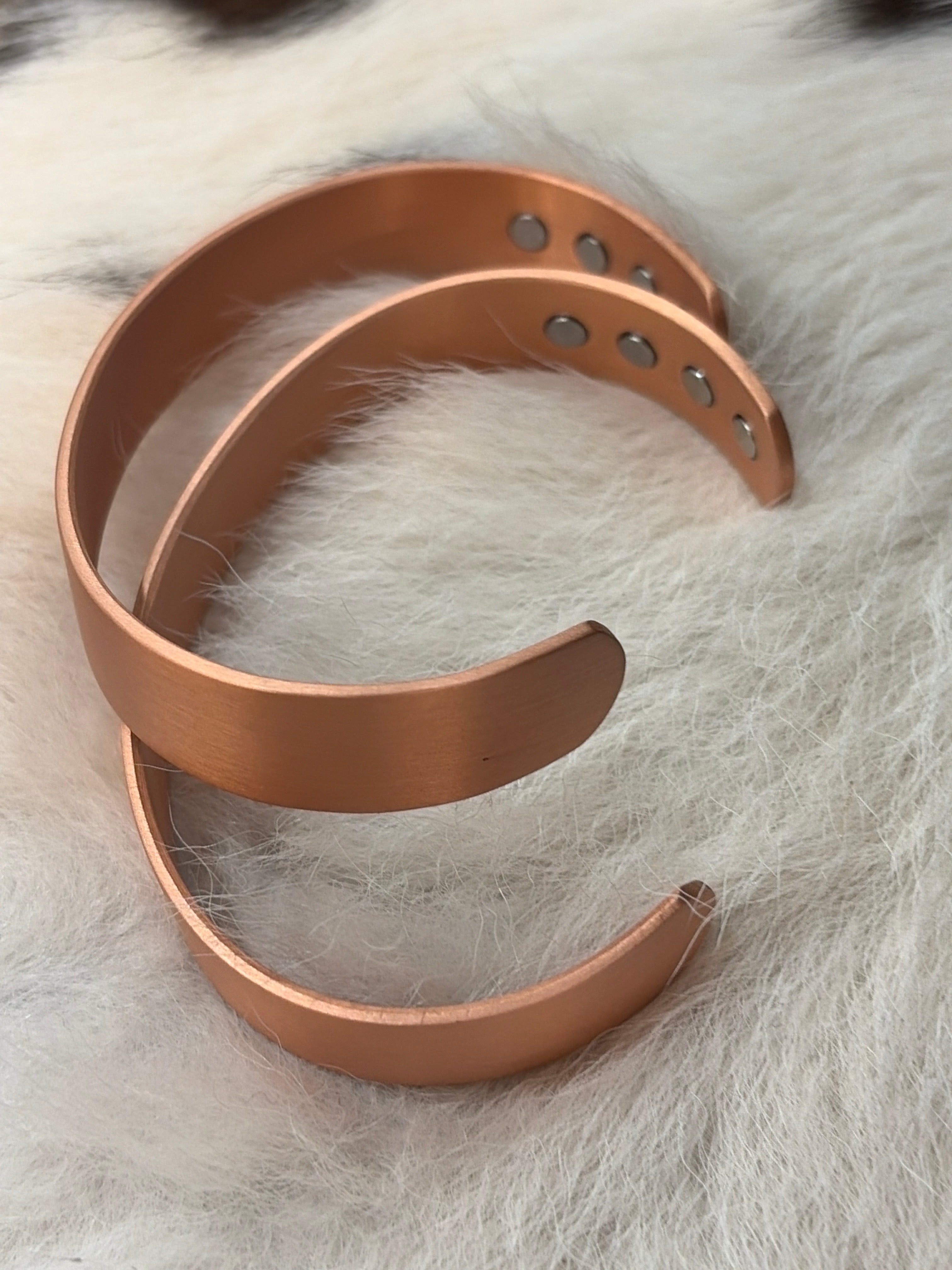 Extra Large Copper Band Plain  