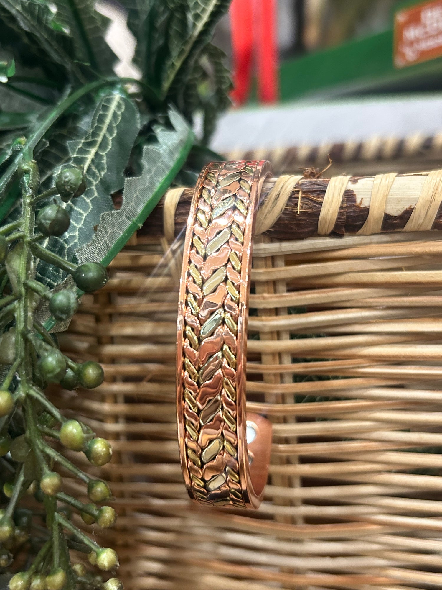 Copper Band Tri weave thick  