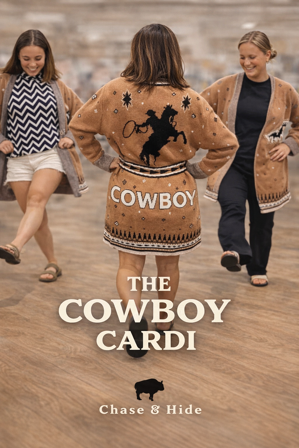 Cowboy Knit Belted Cardigan