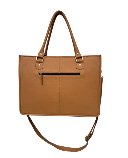 Sunflower Tooling Tote Bag - AB85