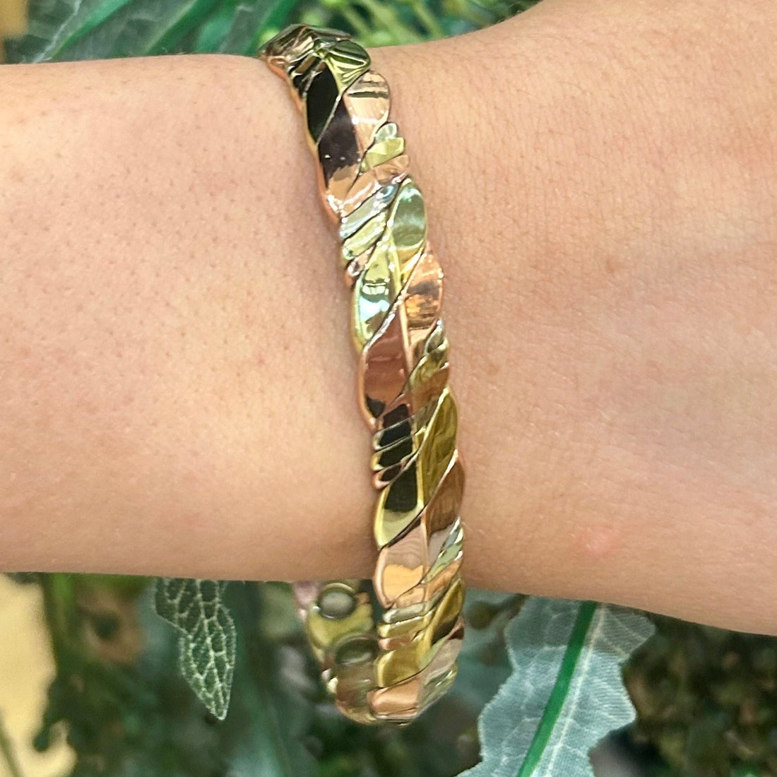 Tri Colour Copper Band Pressed