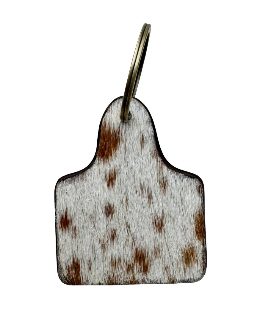 Bootstitch Cattle Tag Keychain 