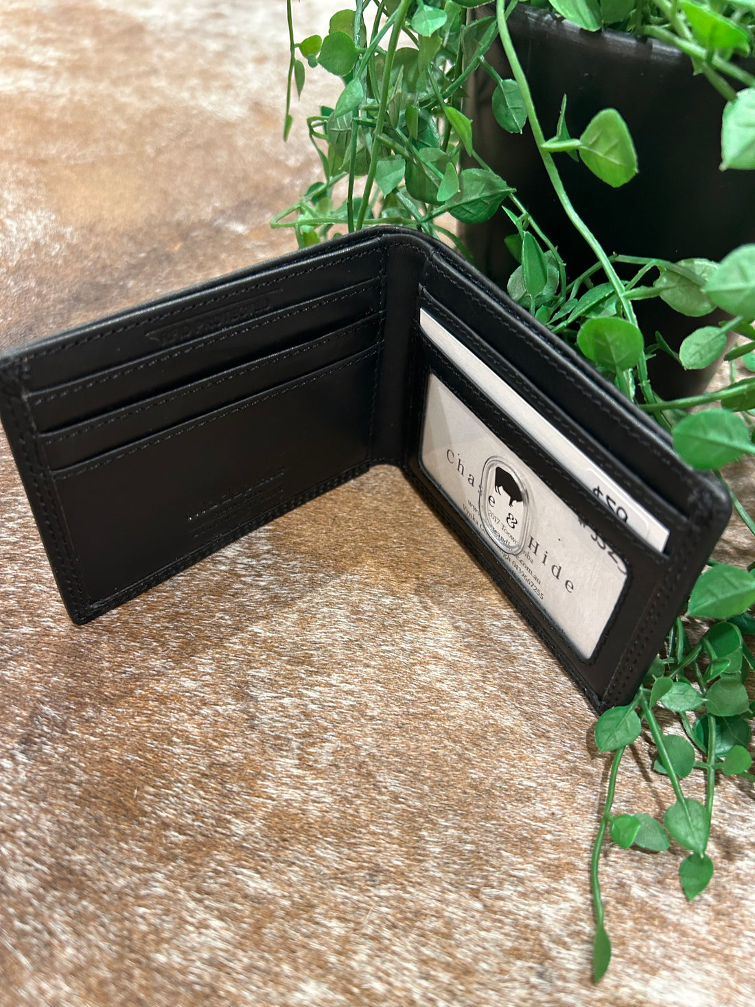 Plain Leather Wallet 